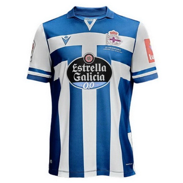 Tailandia Camiseta Deportivo Coruña 1ª Kit 2020 2021 Azul